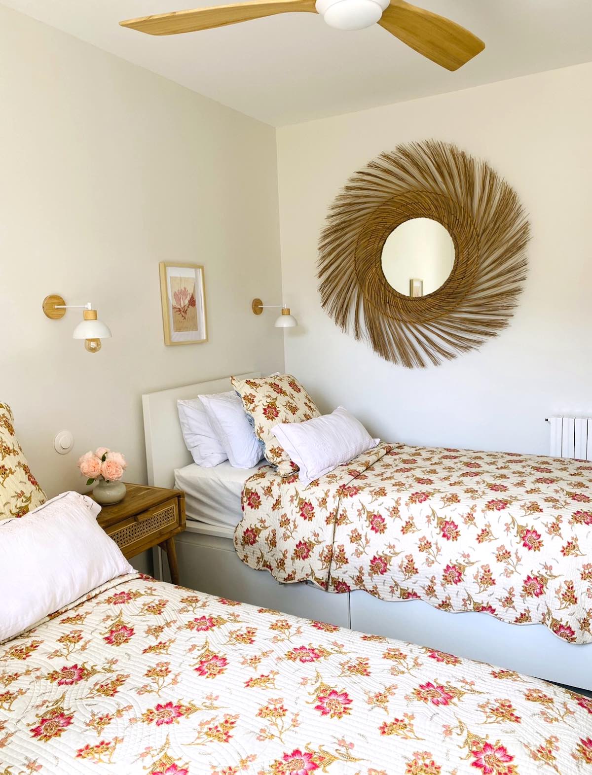 The second Bedroom at Maison Coli a vacation rental in Saint Gilles Croix de Vie