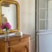 Entry chest and Mirror at Maison Coli